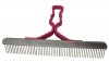 (image for) Sullivan's Blunt Tooth Comb with Pink Handle
