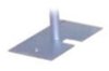 (image for) Aluminum Base for Upright Pole for Display Poles